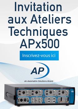 Ateliers techniques Audio Precision